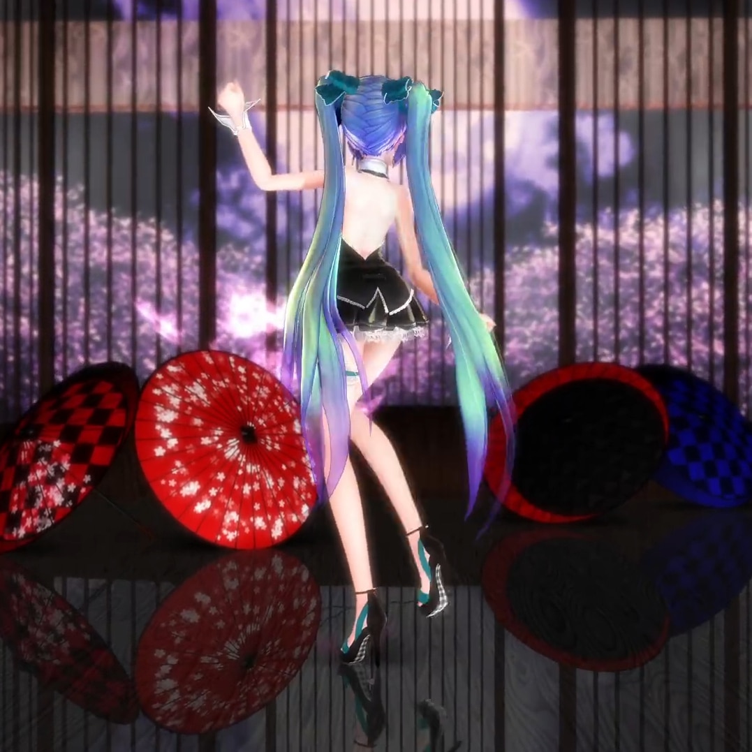 【MMD】Tda式改変ミクさんで”極楽浄土”1080P 60FPS