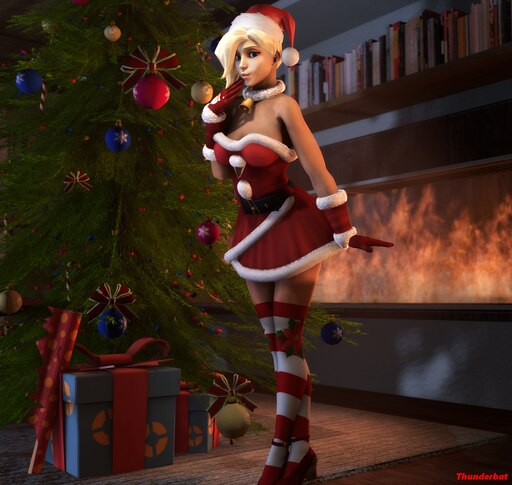 Steam Community :: :: Mercy - Sexy Santa.