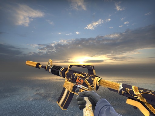 ST M4A1-S | Golden Coil Field-Tested.