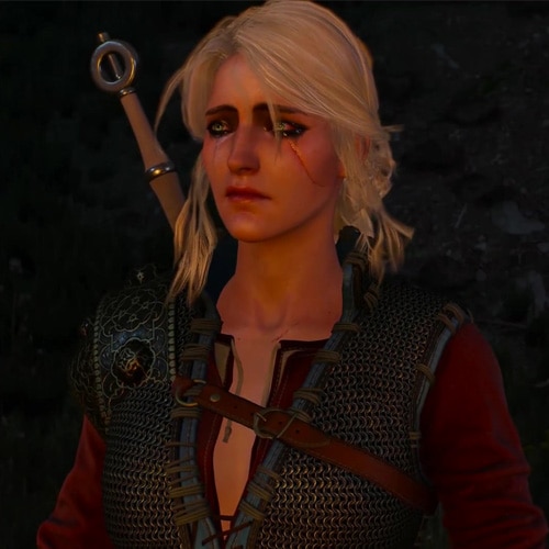 The Witcher 3 Ciri At The Battle Of Kaer Morhen 巫师3希里在凯尔莫罕保卫战之后