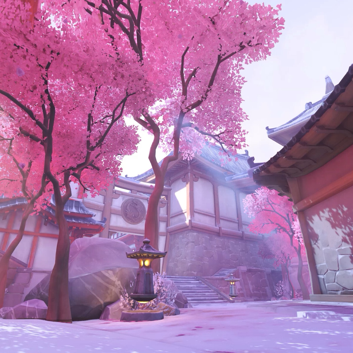 [Overwatch] Hanamura under the snow