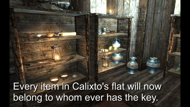 Calixto's House of Curiosities, Elder Scrolls