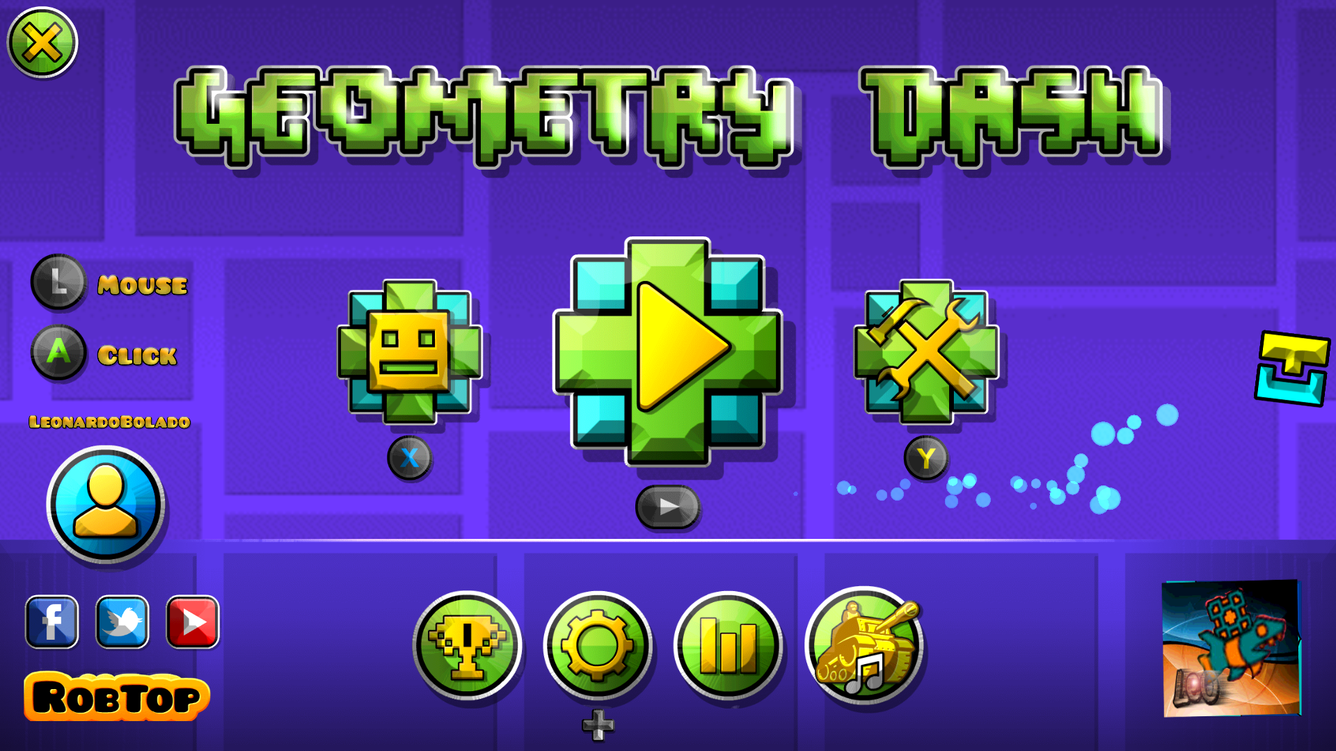 Geometry dash с читами на пк