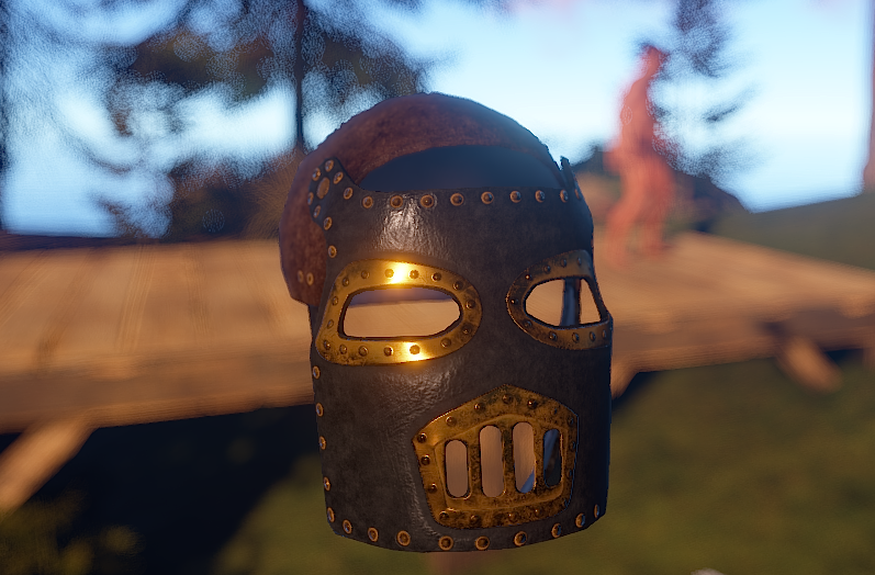 Steampunk Leather Mask screenshot 1