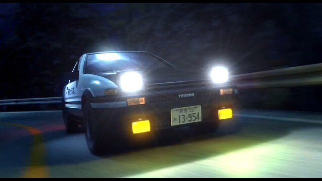 Steam Workshop Initial D Extreme Stage Op 頭文字d エクストリーム 头文字d 秋名山车神ae86