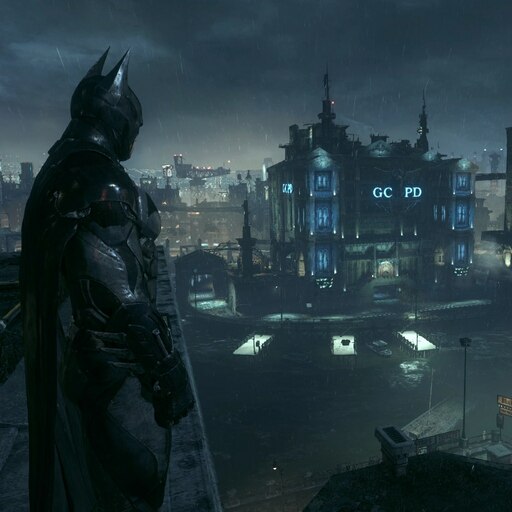 Steam Workshop::Batman Arkham Knight - Batman Overlooking Gotham