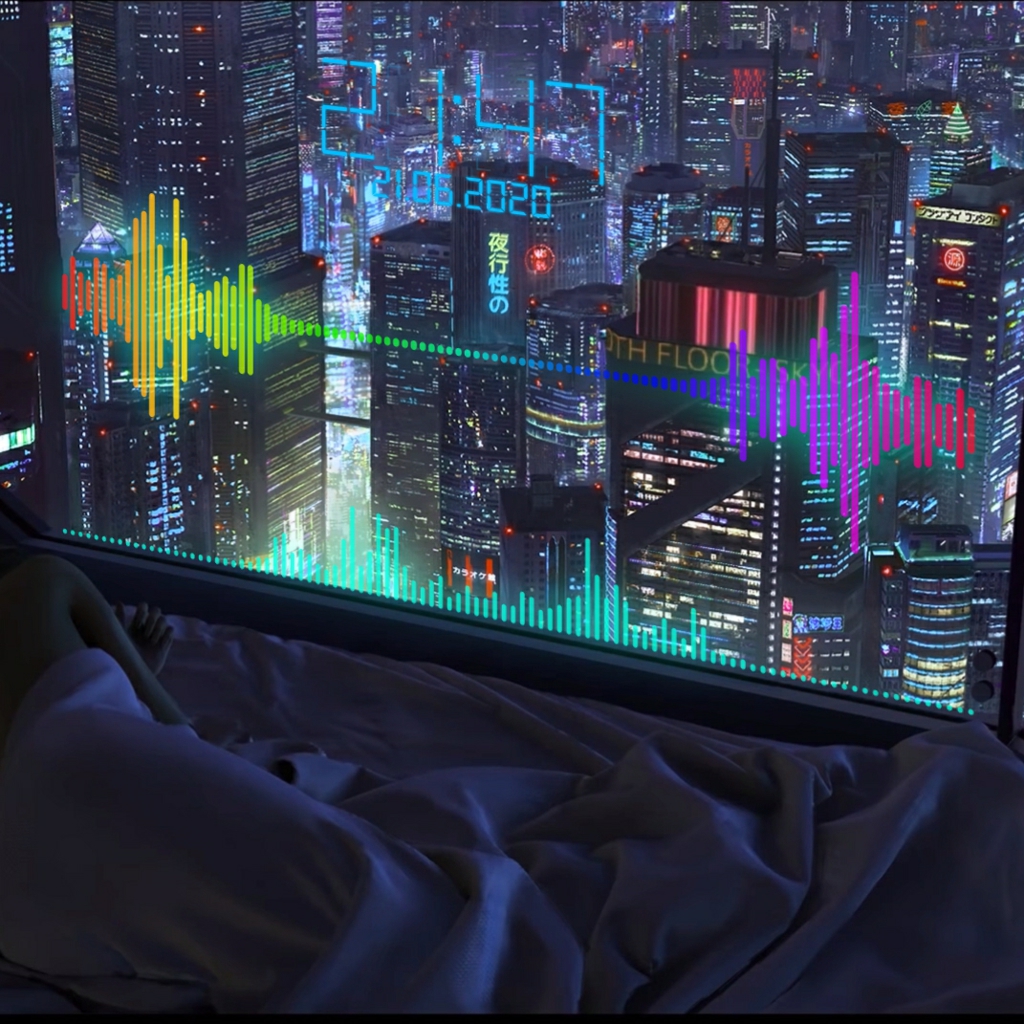 Steam Workshop::Cyberpunk Pixel Audio Responsive Wallpaper