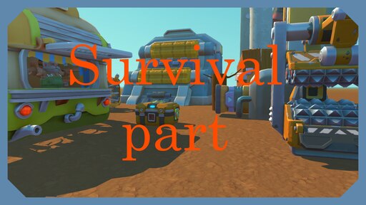 Scrap Mechanic Survival станция механика