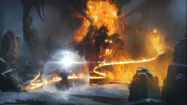 Steam Atölyesi::The Lord of the Rings - LotR - Gandalf vs Balrog 4K