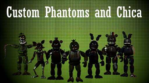 Steam Community :: :: [SFM FNAF3] Phantom Animatronics (V.2)
