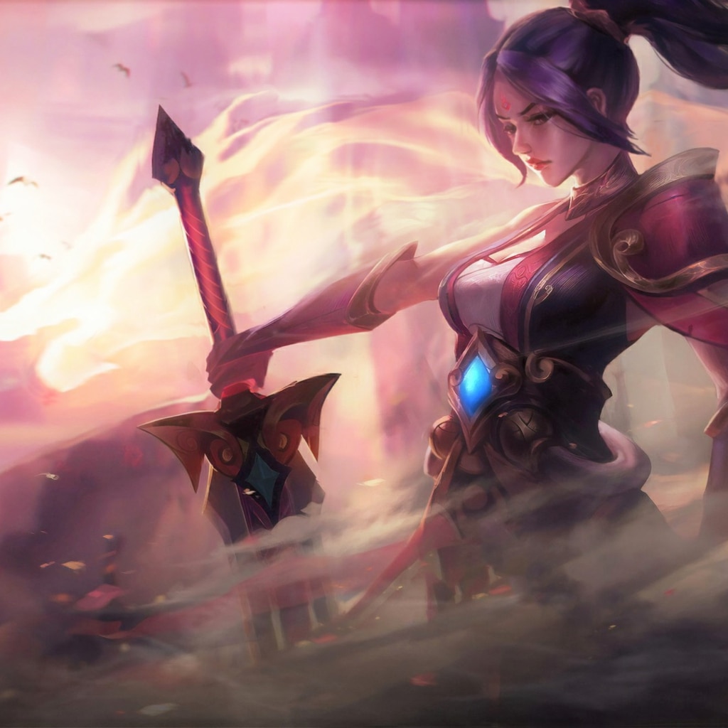 [Animated] League of Legends - Valiant Sword Riven by  AL SO