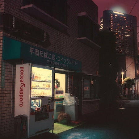 Neon Funk Japan Streets at Night | Moving clouds | Wallpapers HDV