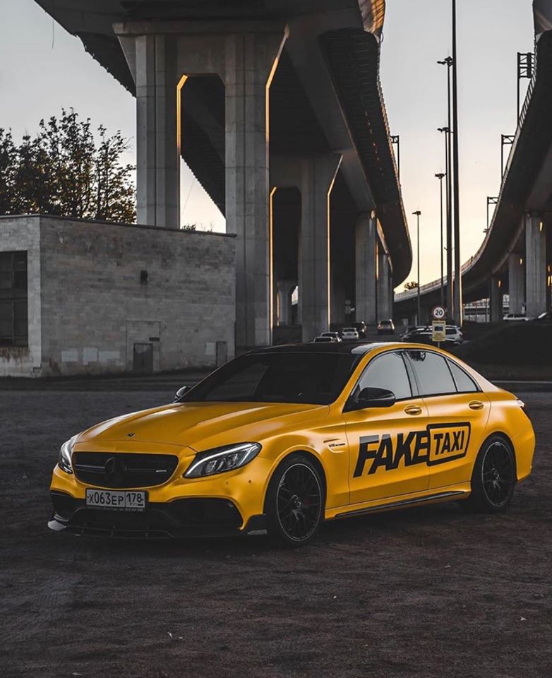 Fake taxi машина