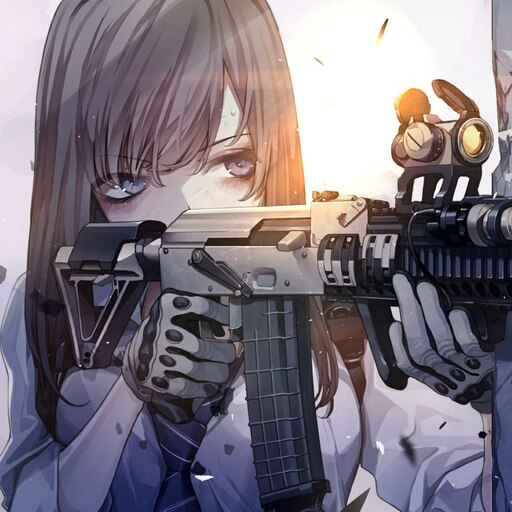 cool anime guns