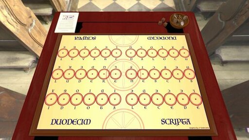 3D file Ludus Duodecim Scriptorum - Board Game 🚗・Template to