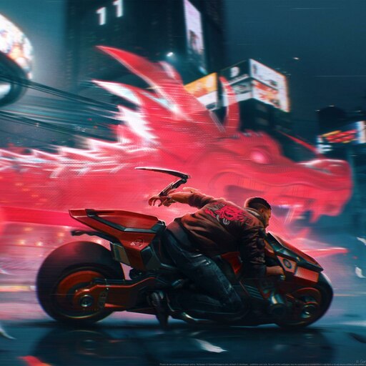 Киберпанк 2077 мотоцикл Акира