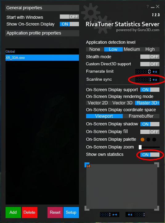 How to cap the frame rate and/or sync to your screen with Riva Tuner(Works on All GPUs, including Integrated Ghaphics) image 7