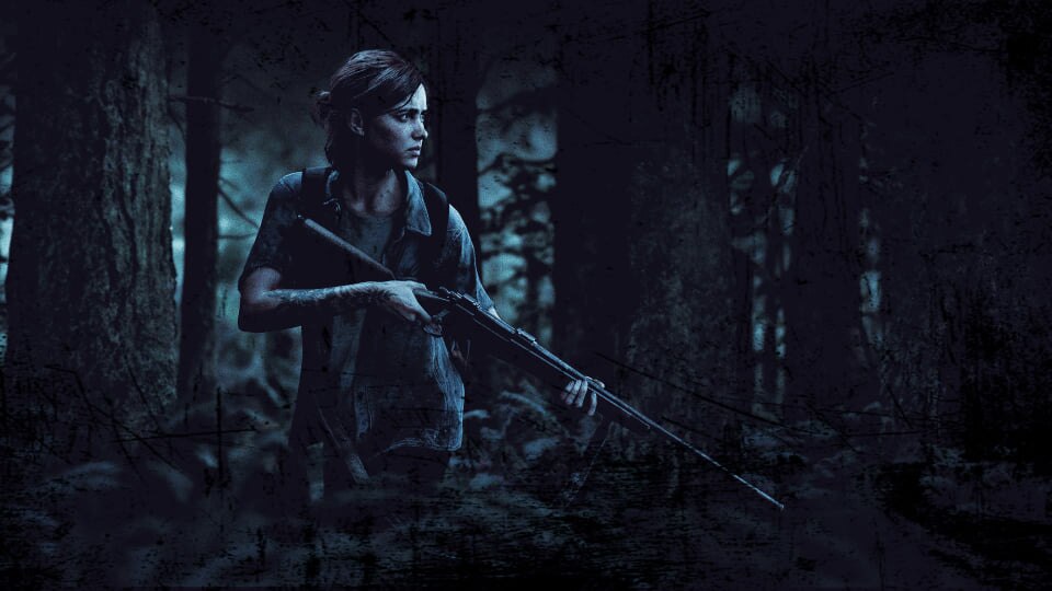 Download wallpaper infected, ellie, ellie kind, some of us, the last of us  part 2, game art, the last of us art, section games in resolution 800x480