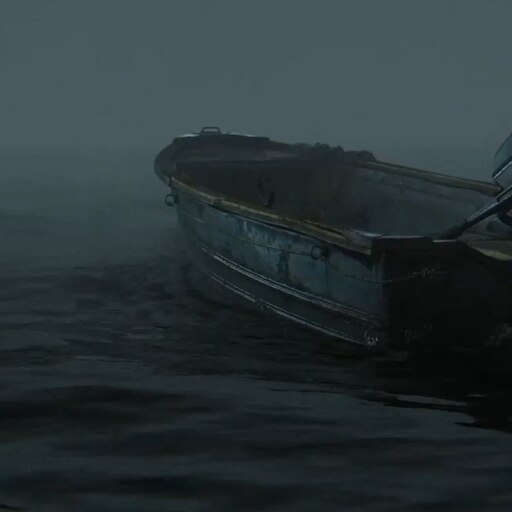 Live wallpaper Boat from The Last of Us 2 / interface personalization