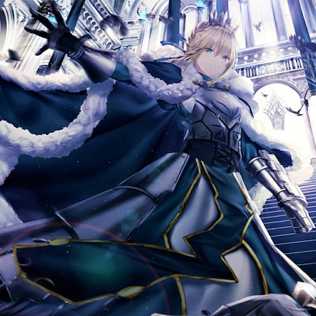 Saber: Artoria Pendragon 4K - 騎士王 By 純白可憐 | Wallpapers HDV