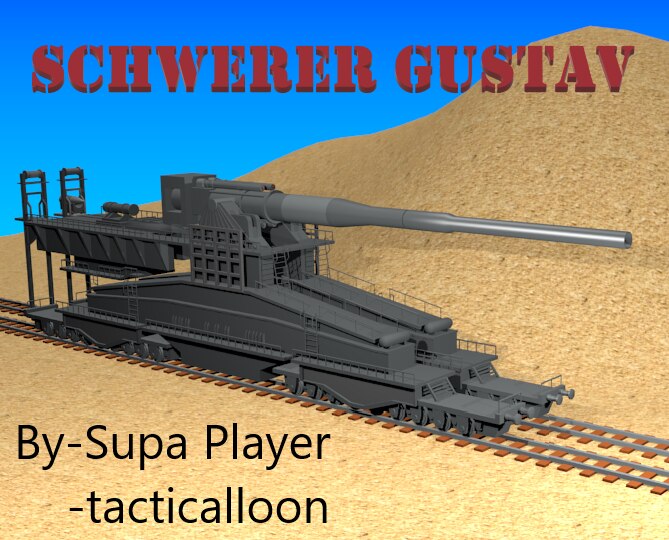 World's BIGGEST / MOST POWERFUL GUN ever built! (Heavy Gustav