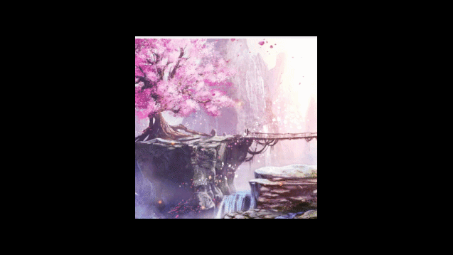 cherry blossom tree anime wallpaper