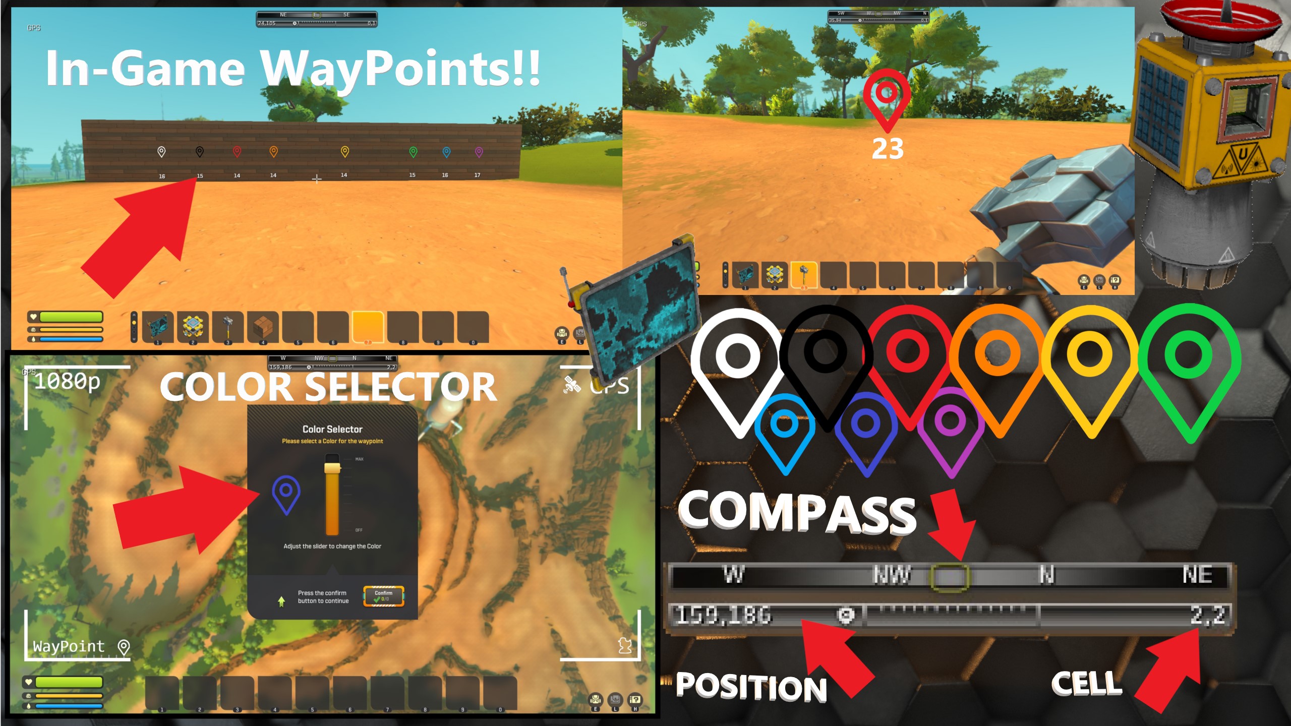 scrap location trailmakers game map