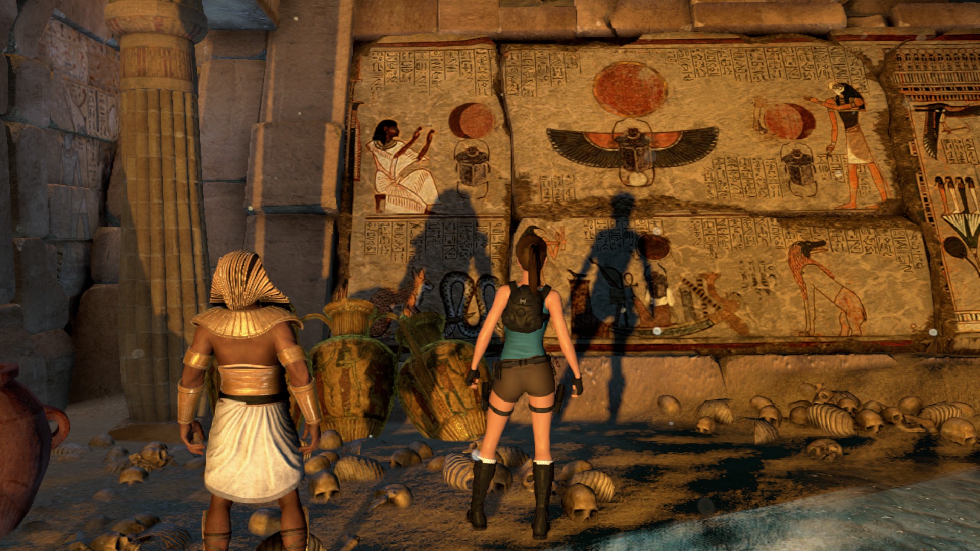Потерянные спартанцы квест. Lara Croft and the Temple of Osiris. Lara Croft and the Temple of Osiris ps4. Игра на ps4 Lara Croft and the Temple of Osiris. Lara Croft and the Temple of Osiris (2014)