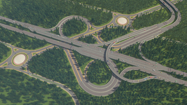 cities skylines tmpe roundabout