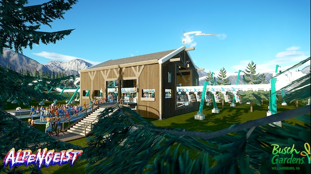 Steam Workshop Alpengeist Busch Gardens Williamsburg By Joey