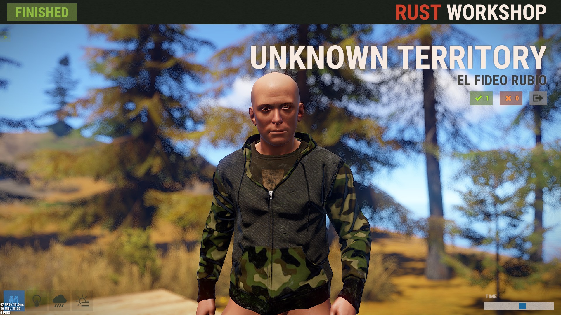 Unknown Territory Hoodie screenshot 1