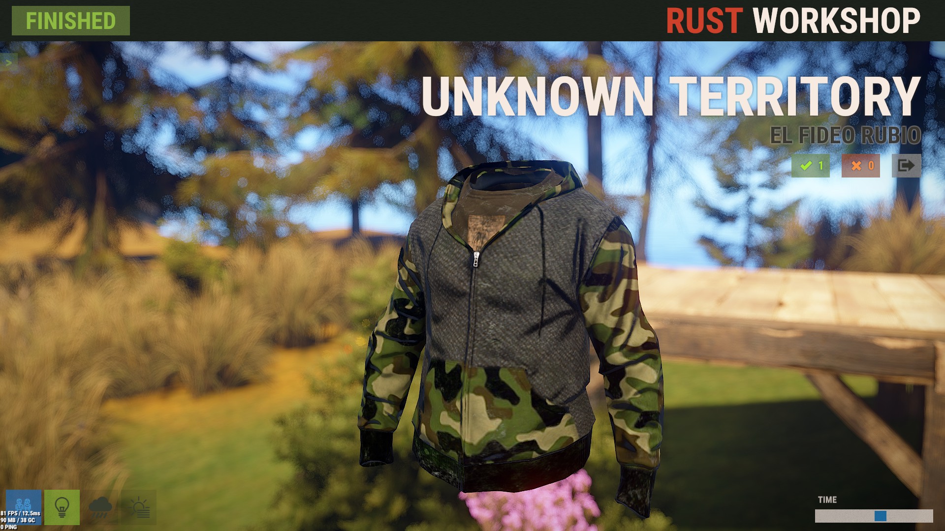 Unknown Territory Hoodie thumbnail 3
