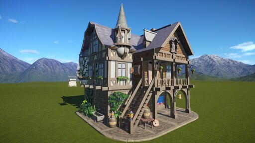 Steam Workshop Fantasy Medieval House 01