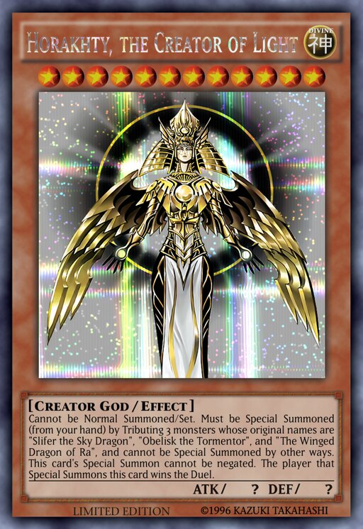 the creator god of light horakhty legal