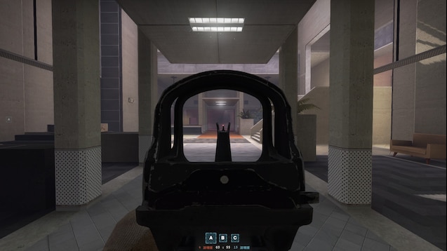 Steam Workshop Cod Mw2019 Operator Reflex Sight For Red Dot Aimpoint Sight Replacement - umc09 iron sights and laser aim assist roblox
