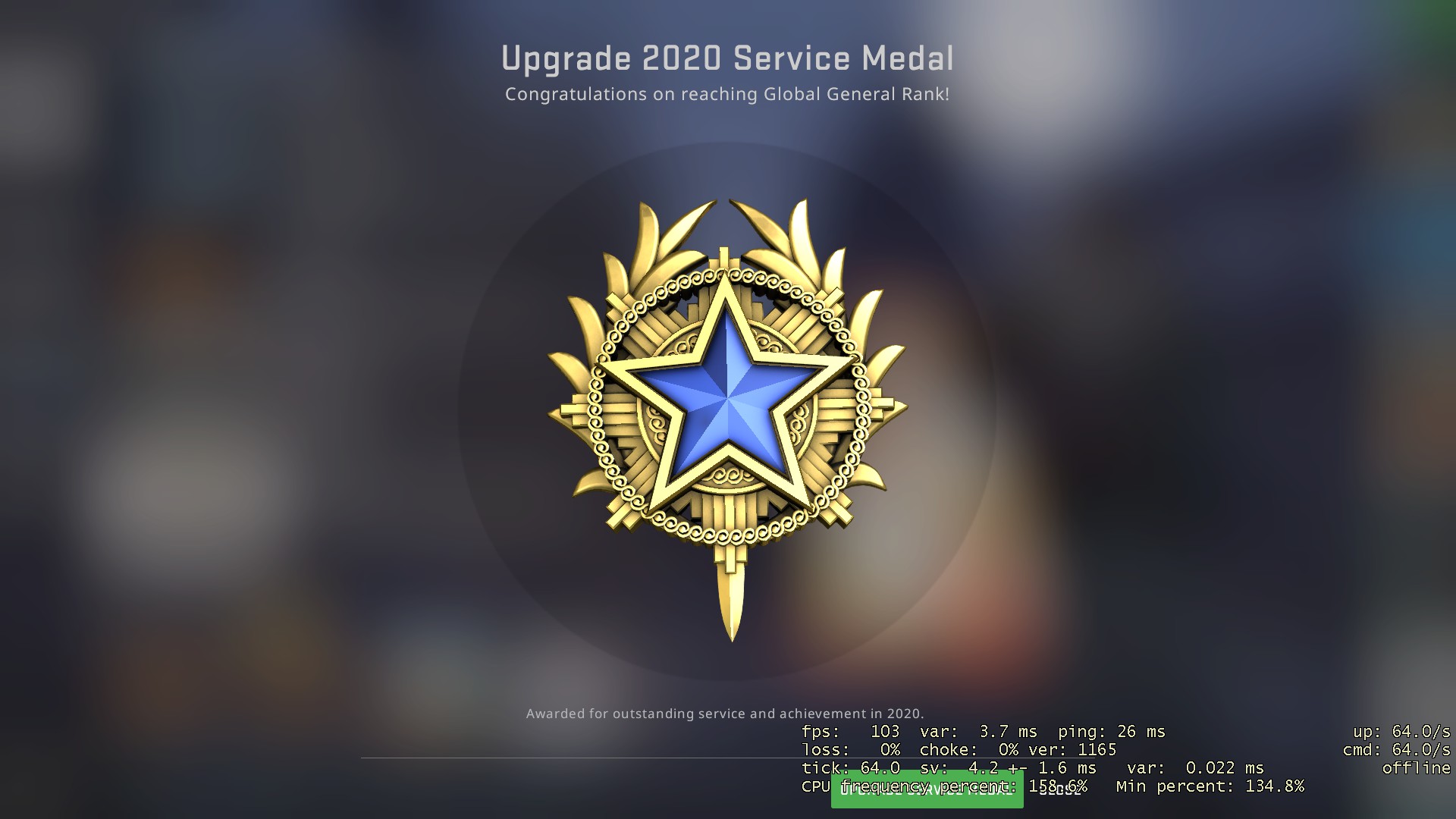 Как выглядит медаль 2026 года в кс Komunitas Steam :: Panduan :: Как получить "медаль за службу" максимального уров