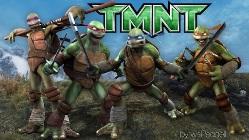 Teenage mutant ninja turtles стим фото 33