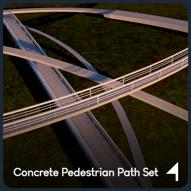 cities skylines pedestrian paths