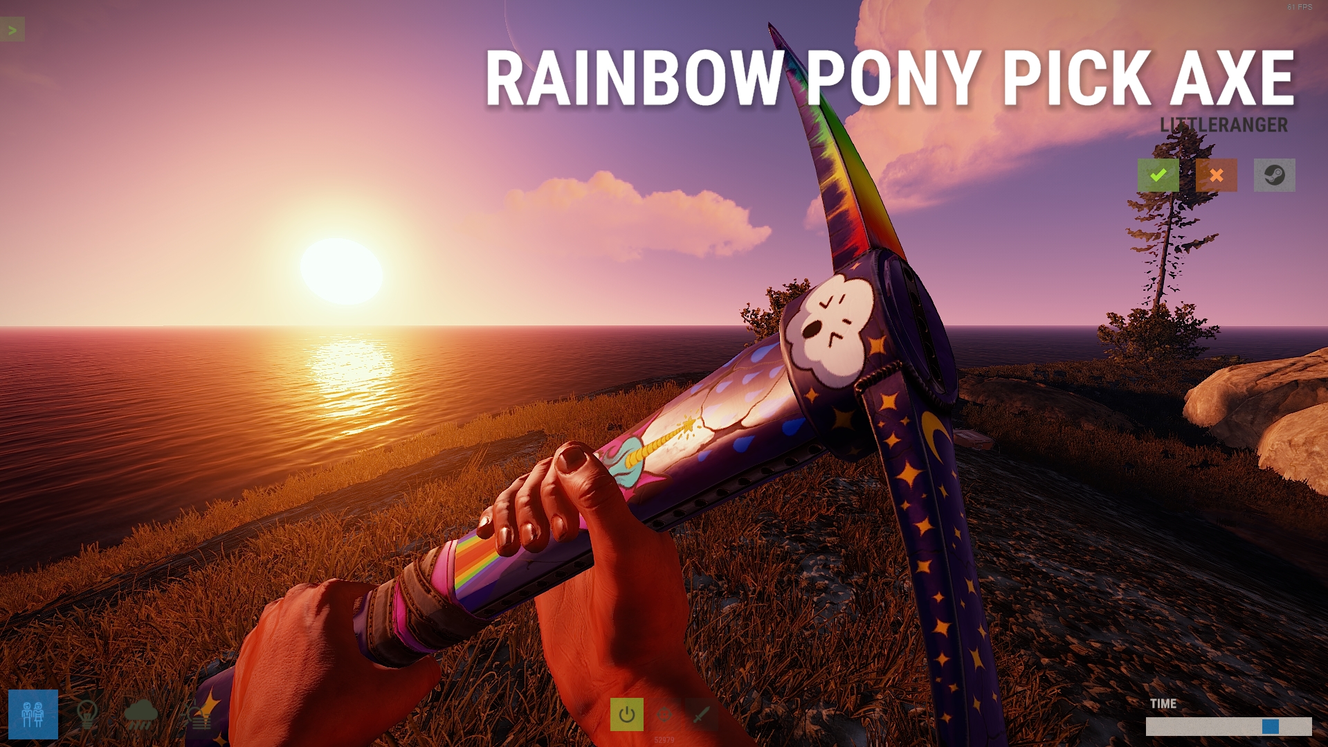 Rainbow Pony Pick Axe thumbnail 4