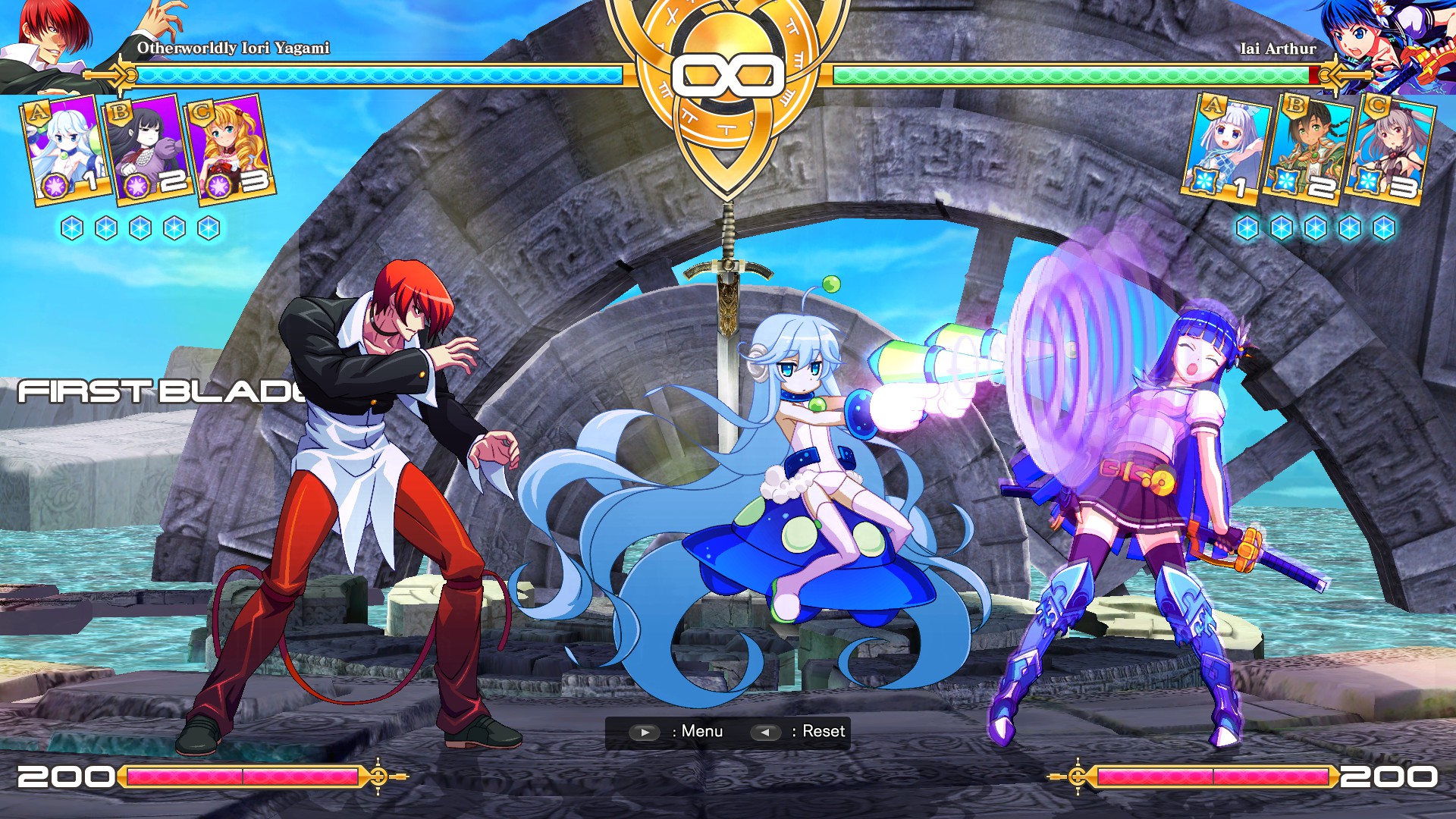 Million Arthur Arcana Blood Steam Solo