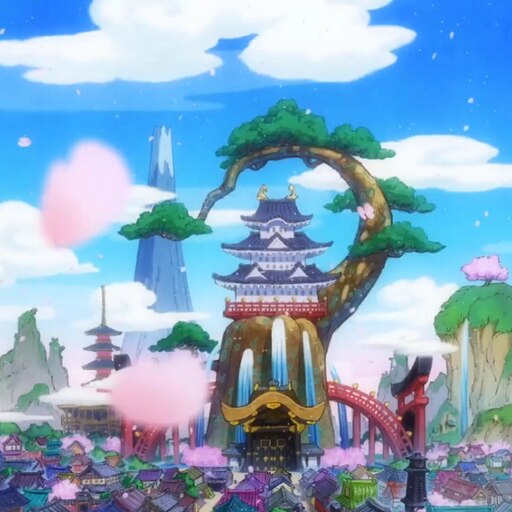 Steam Workshop::One Piece - Welcome to Wano 1080P Flower Capital