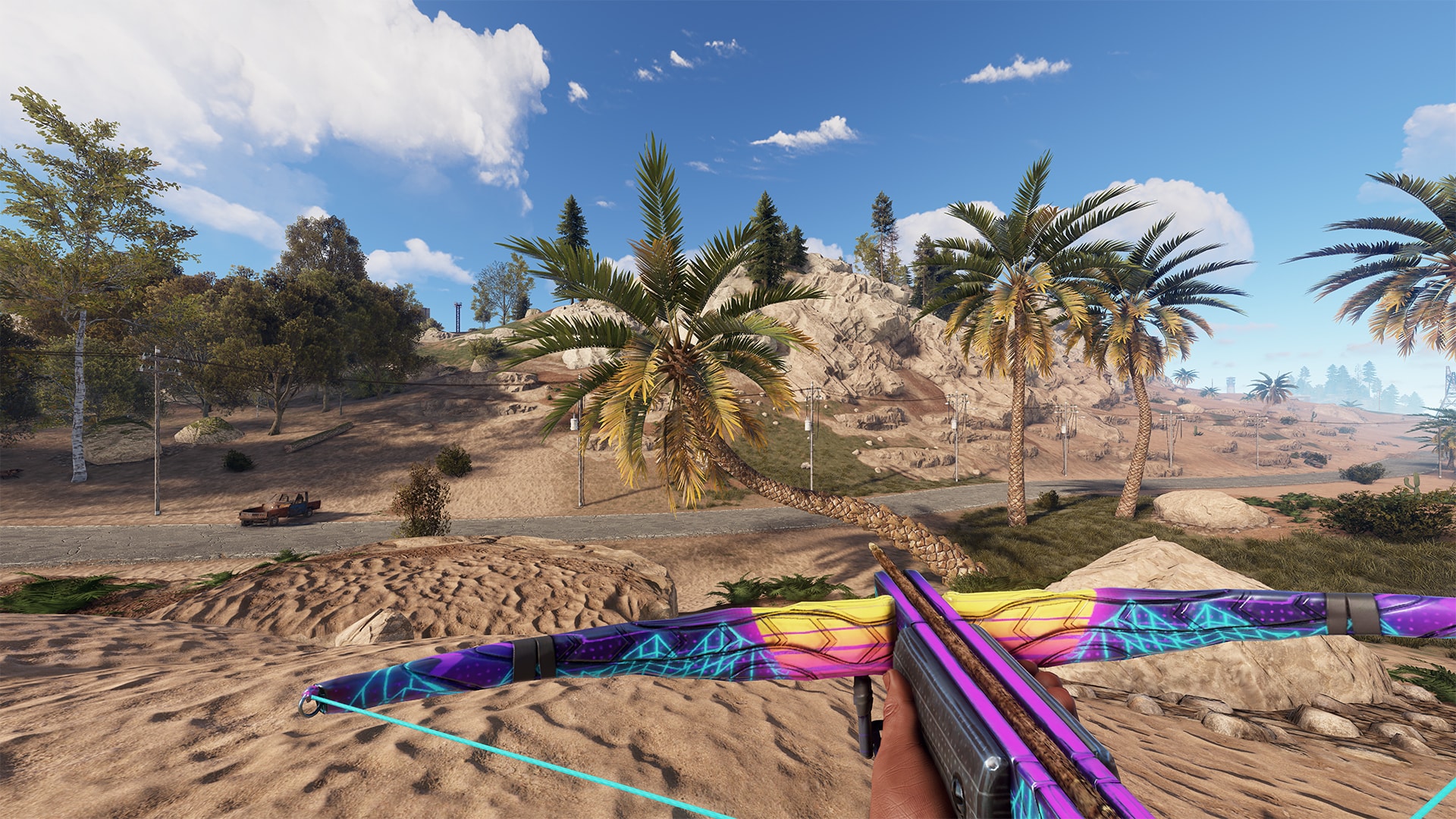 Retrowave Crossbow screenshot 1