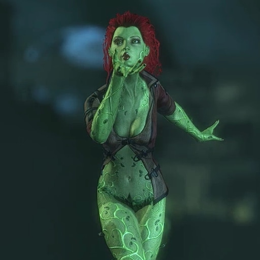 poison ivy arkham asylum cosplay