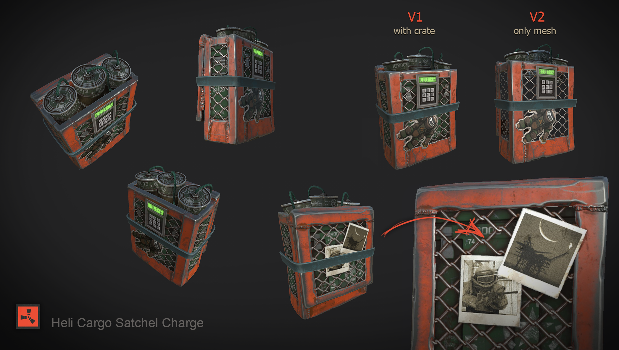 Cargo Heli Satchel Charge screenshot 1