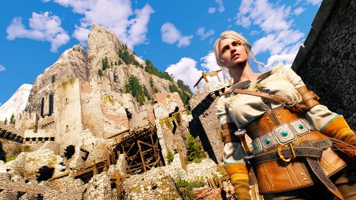 The witcher 3 ciri welcome фото 48