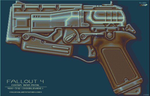 Fallout 4 пистолет чужих патроны фото 24