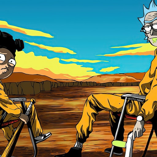 Steam Workshop::Rick and Morty Breaking Bad