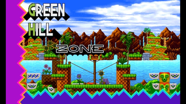 Open Assets] - Green Hill Zone 2D - Level Remake