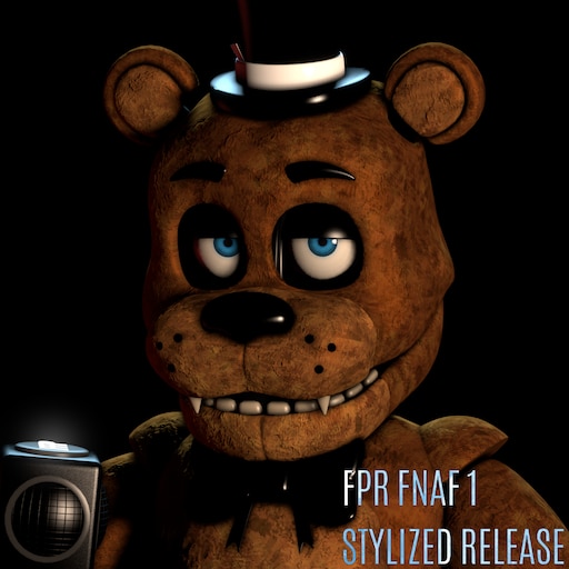Stylized Fnaf 1 Freddy + Golden Freddy! : r/fivenightsatfreddys