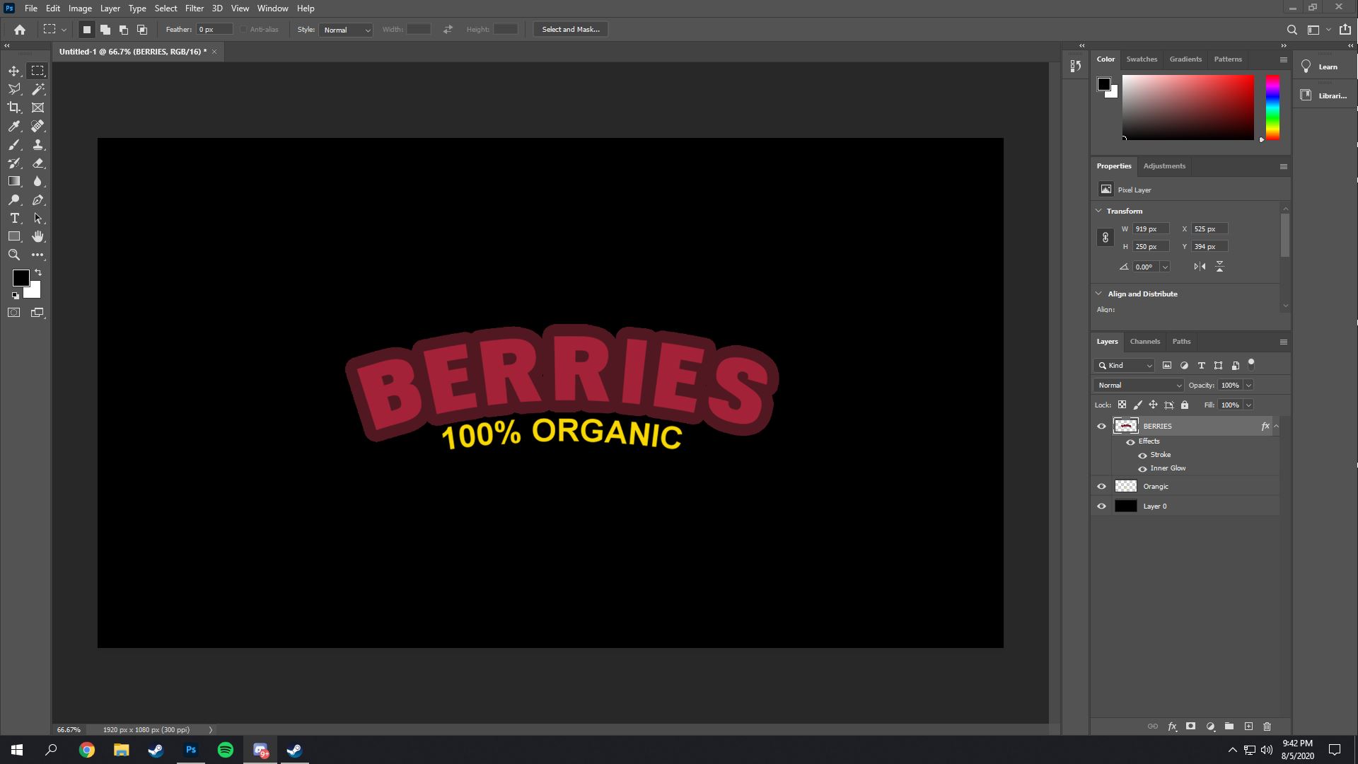 Organic Berry Box thumbnail 9
